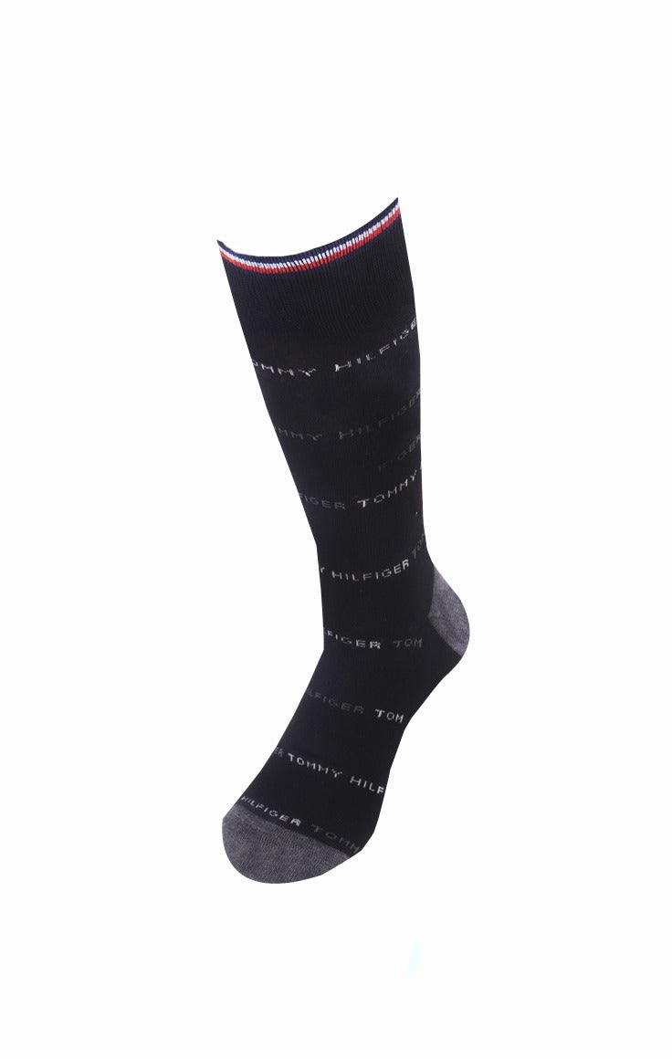 Tommy Hilfiger Mens Dress Socks - 4 Pack Stylish Crew Socks for Men