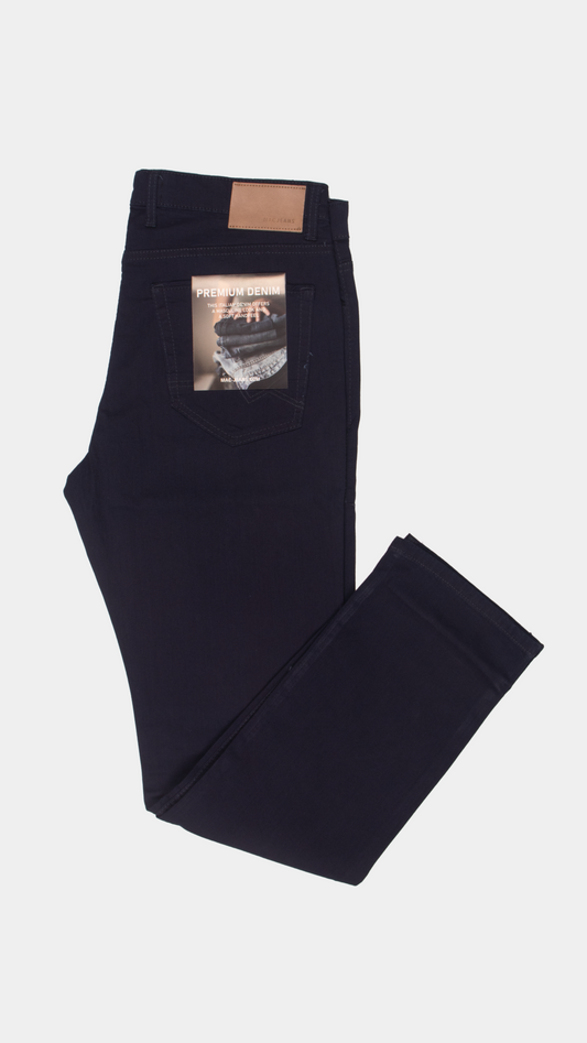 Mac Jeans Arne Pipe Slim jeans made of summery lightweight denim Dark Navy.