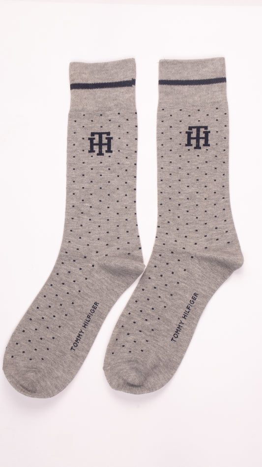 Tommy Hilfiger Mens Dress Socks - 4 Pack Stylish Crew Socks for Men