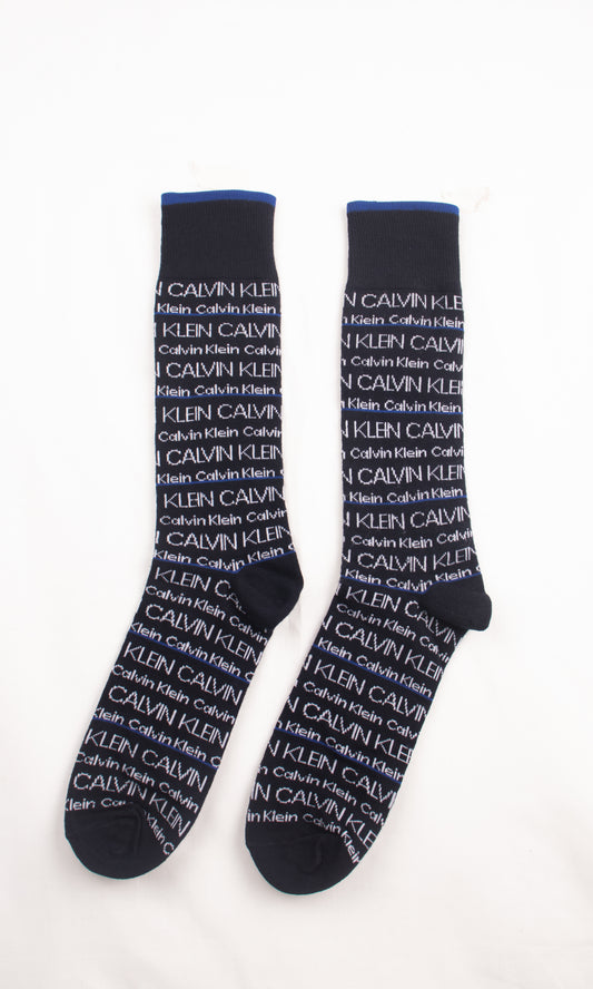 Calvin Klein Mens Dress Socks - 4 Pack Stylish Crew Socks for Men