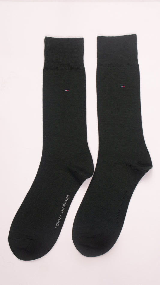 Tommy Hilfiger Mens Dress Socks - 4 Pack Stylish Crew Socks for Men