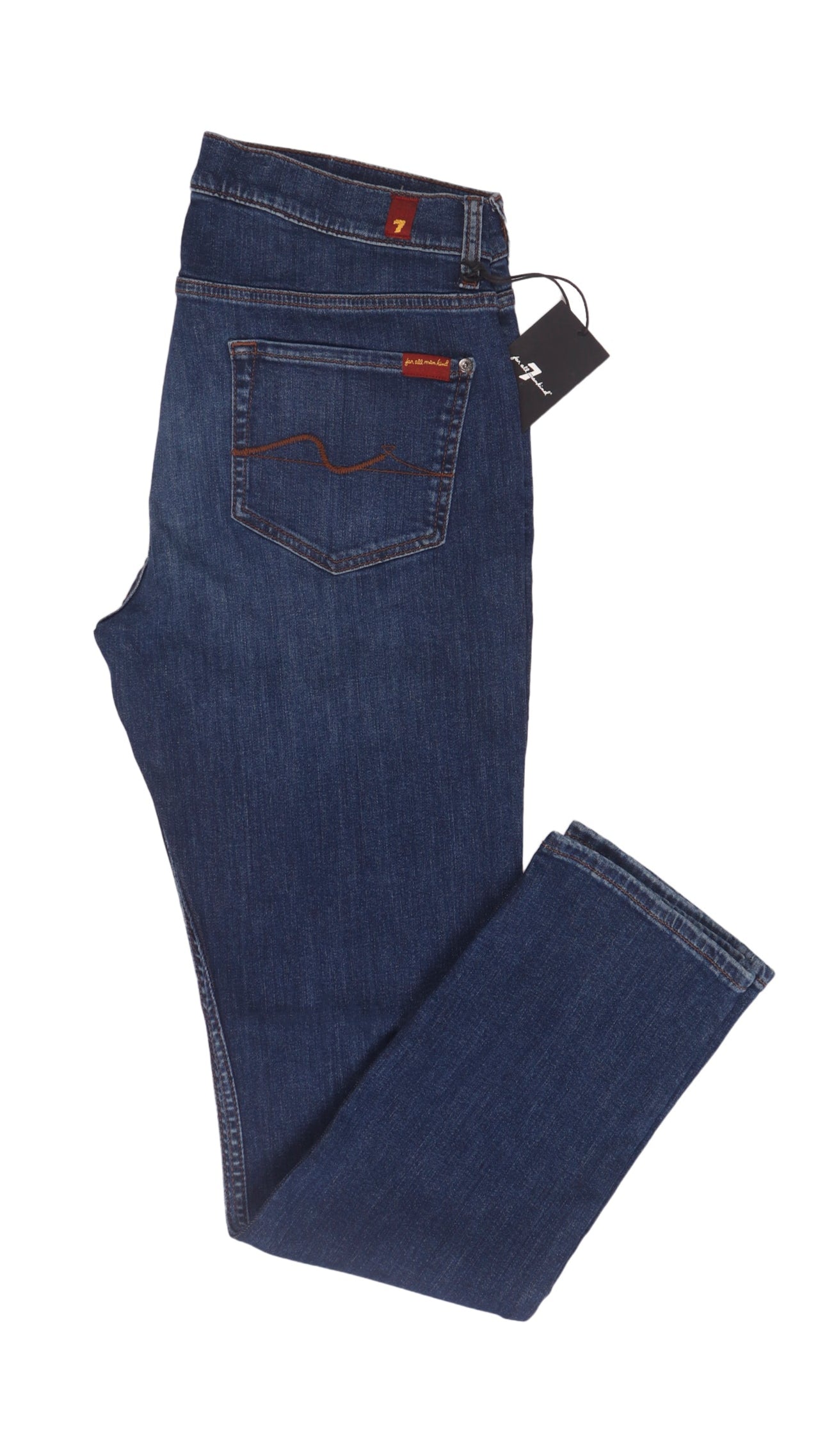 7forallmankind The Straight Blue