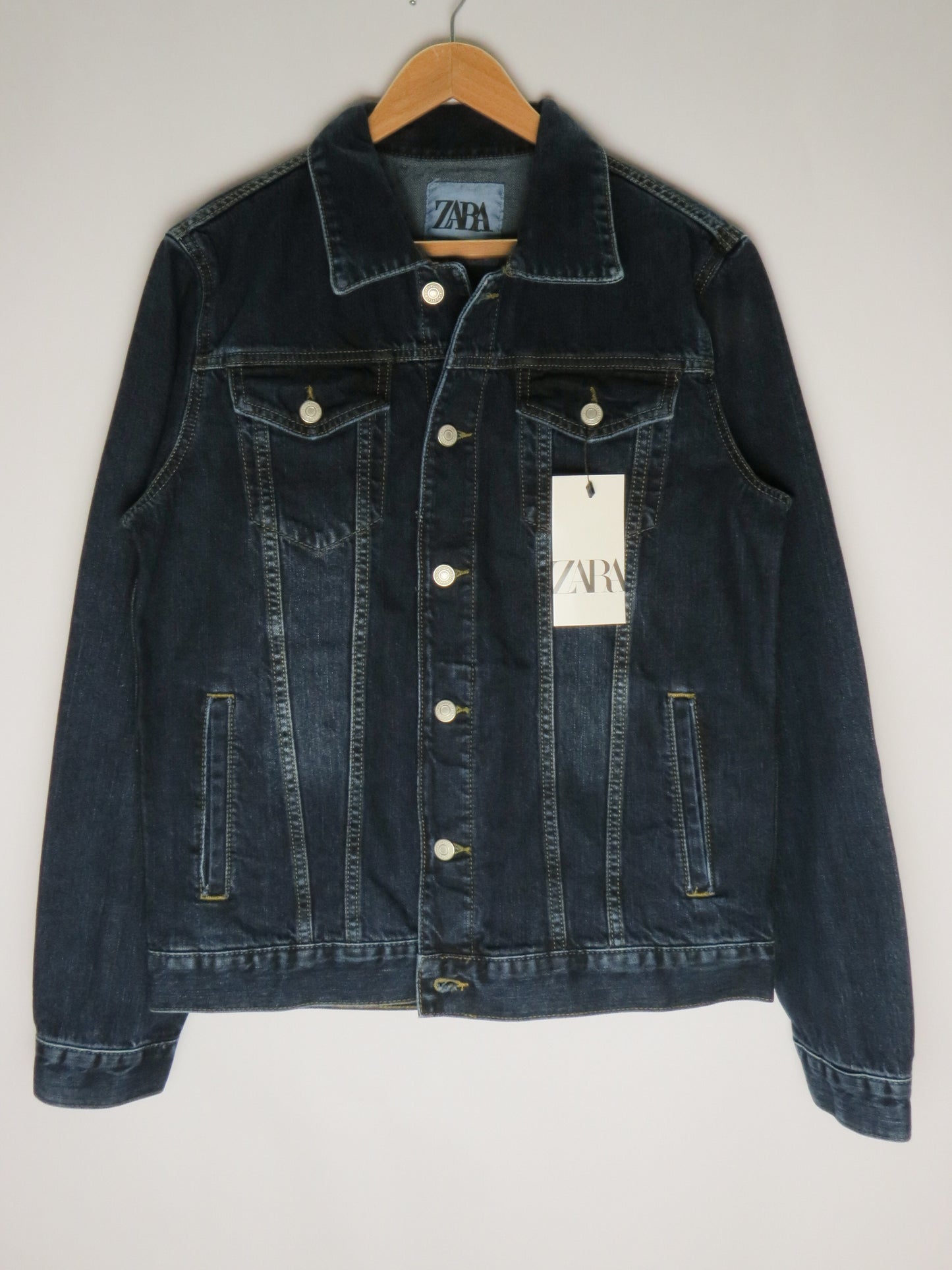 Zara Men's Denim Trucker Jacket