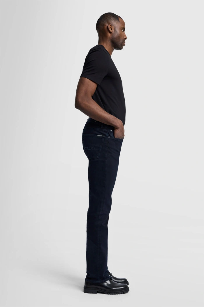 7forallmankind The Standard Luxe Performance Super Stretch Dark Blue