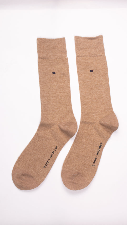 Tommy Hilfiger Mens Dress Socks - 4 Pack Stylish Crew Socks for Men