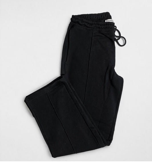 Bershka Wide Leg Sweat Pants Unisex