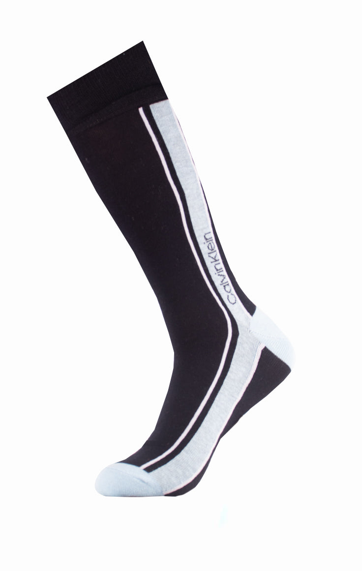 Calvin Klein Mens Dress Socks - 4 Pack Stylish Crew Socks for Men