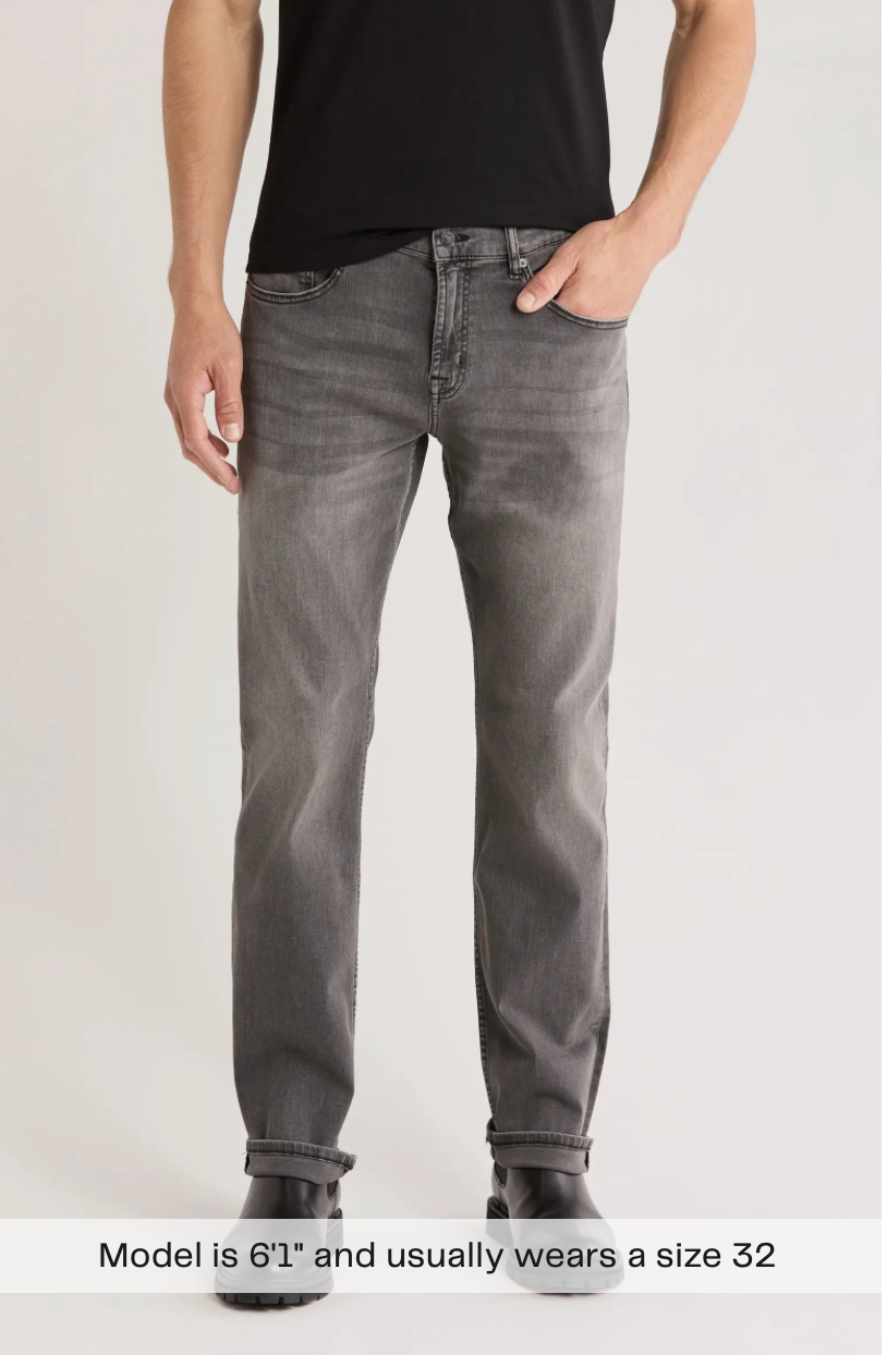 7forallmankind The Straight Comfort Luxe Manzanillo