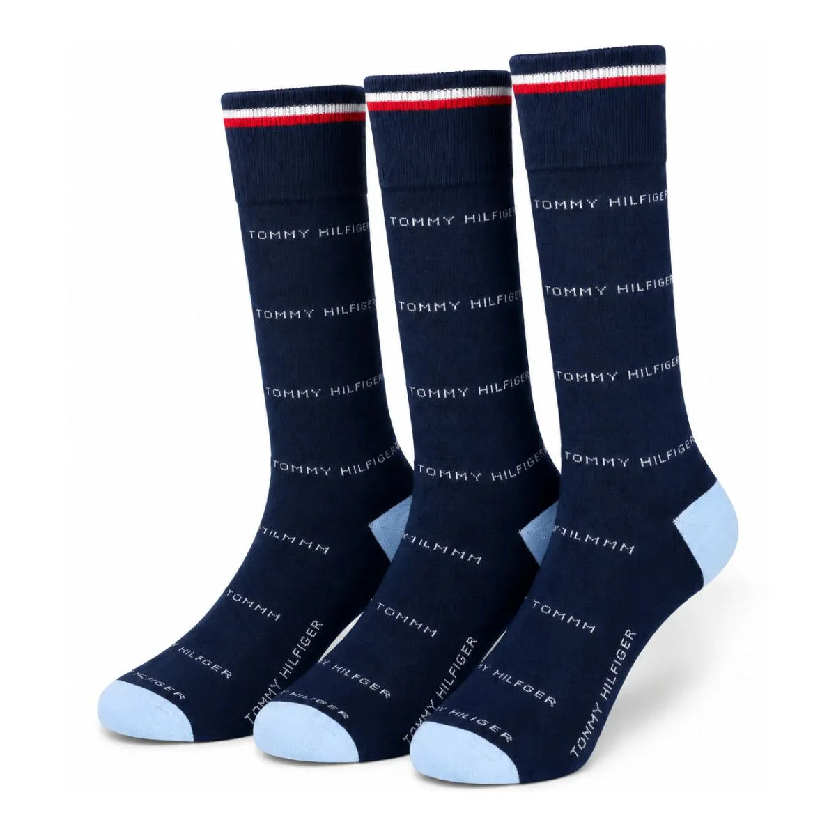 Tommy Hilfiger Mens Dress Socks - 4 Pack Stylish Crew Socks for Men